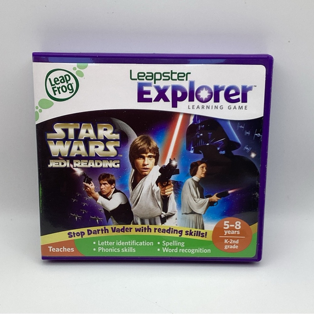 LeapFrog LeapPad Explorer Learn: Star Wars - Jedi Reading, Leap Pad 1 2 3 GS Ult